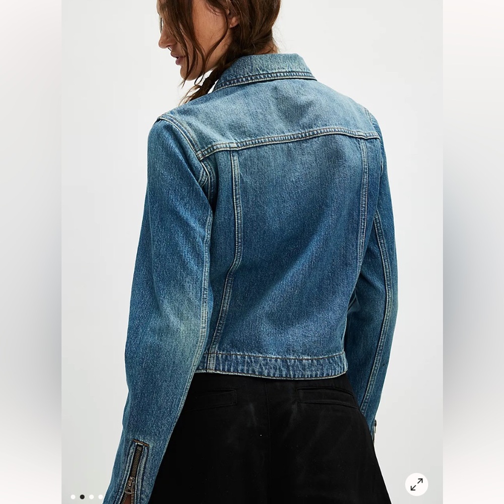 RE/DONE
Slim Zip denim jacket - Picture 6 of 7